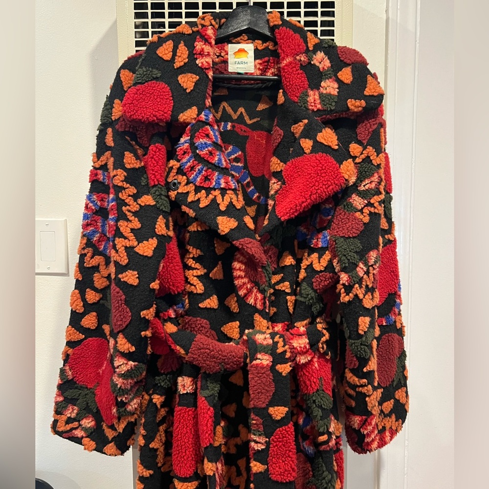 Farm Rio oversized coat size M